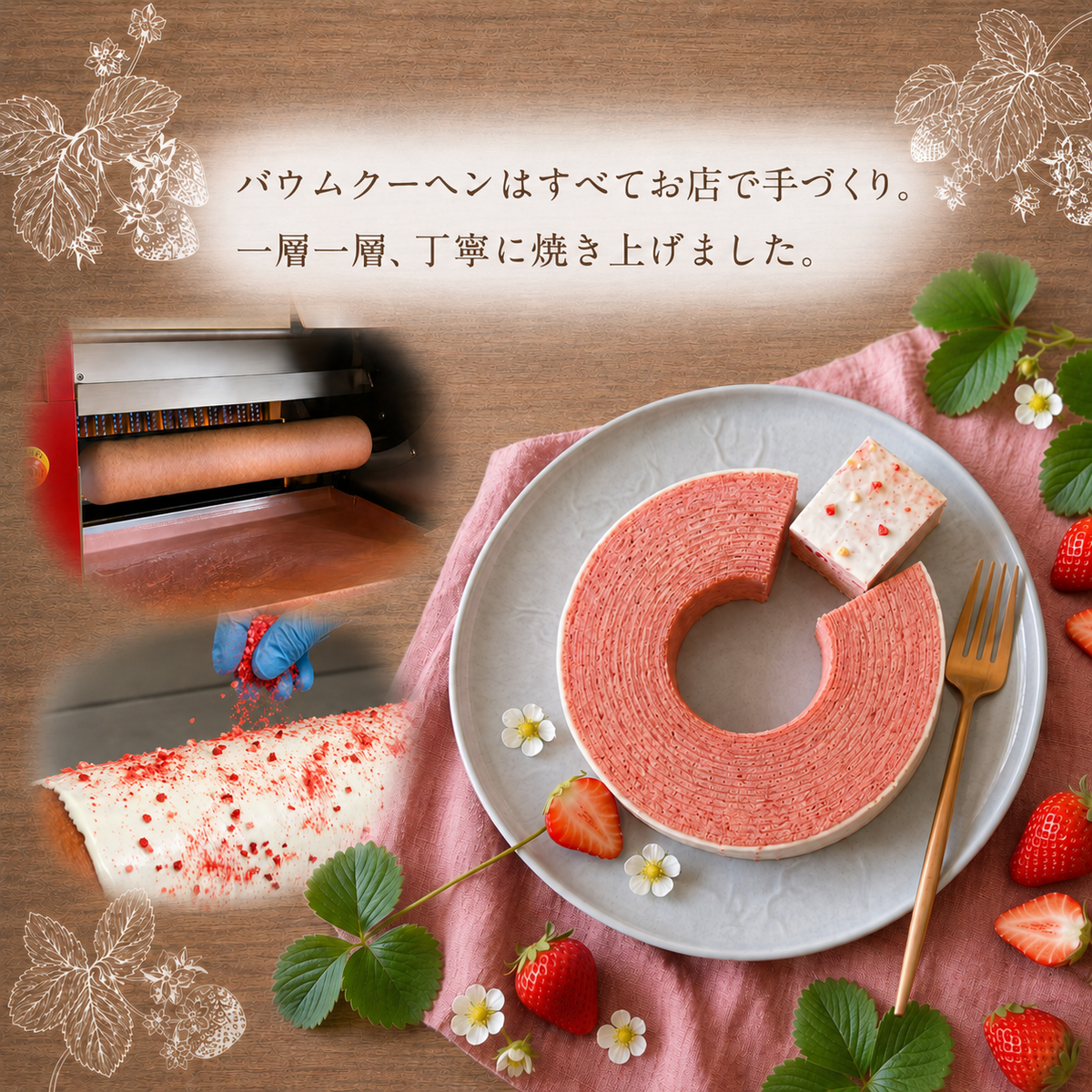 カット10＆フィナンシェ5 | 苺の里オンラインショップ